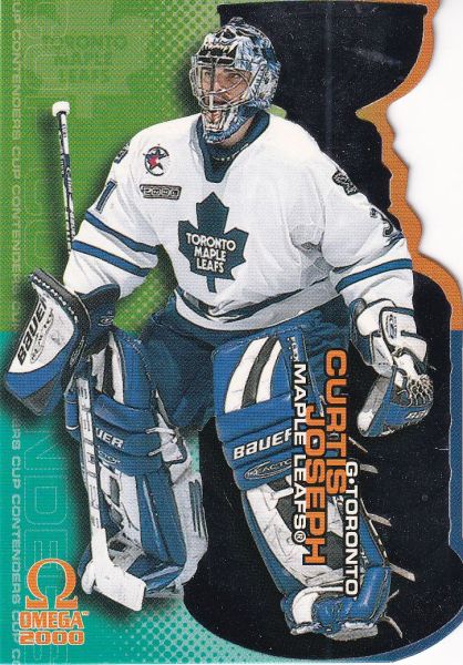 insert karta CURTIS JOSEPH 99-00 Omega Cup Contenders číslo 19